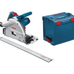 Bosch Bleu Scie Circulaire 0601675002 GKT 55 GCE Scie Plongeante 1600 Mm Rail De Guidage En L-Boxx -Scie Soldes 0601675002 gkt 55 gce scie plongeante 1600 mm rail de guidage en l boxx 3