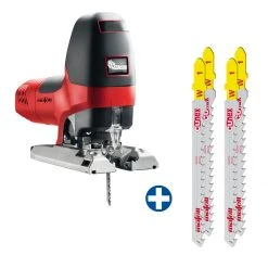 Mafell 1P0321 P1CC Scie Sauteuse MaxiMax En T-MAX + 4 X Lame De Scie Cunex W1