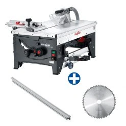 Mafell Scie Sur Table 1P0343 Scie Combinée ERIKA 85 + Cleanbox Pack De Démarrage + Lame De Scie Supplémentaire