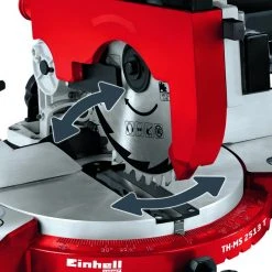 Einhell 4300345 TC-MS 2513 T Tronçonneuse Et Scie à Onglet Avec Table Supérieure 250 Mm -Scie Soldes 4300345 tc ms 2513 t tronconneuse et scie a onglet avec table superieure 250 mm 2