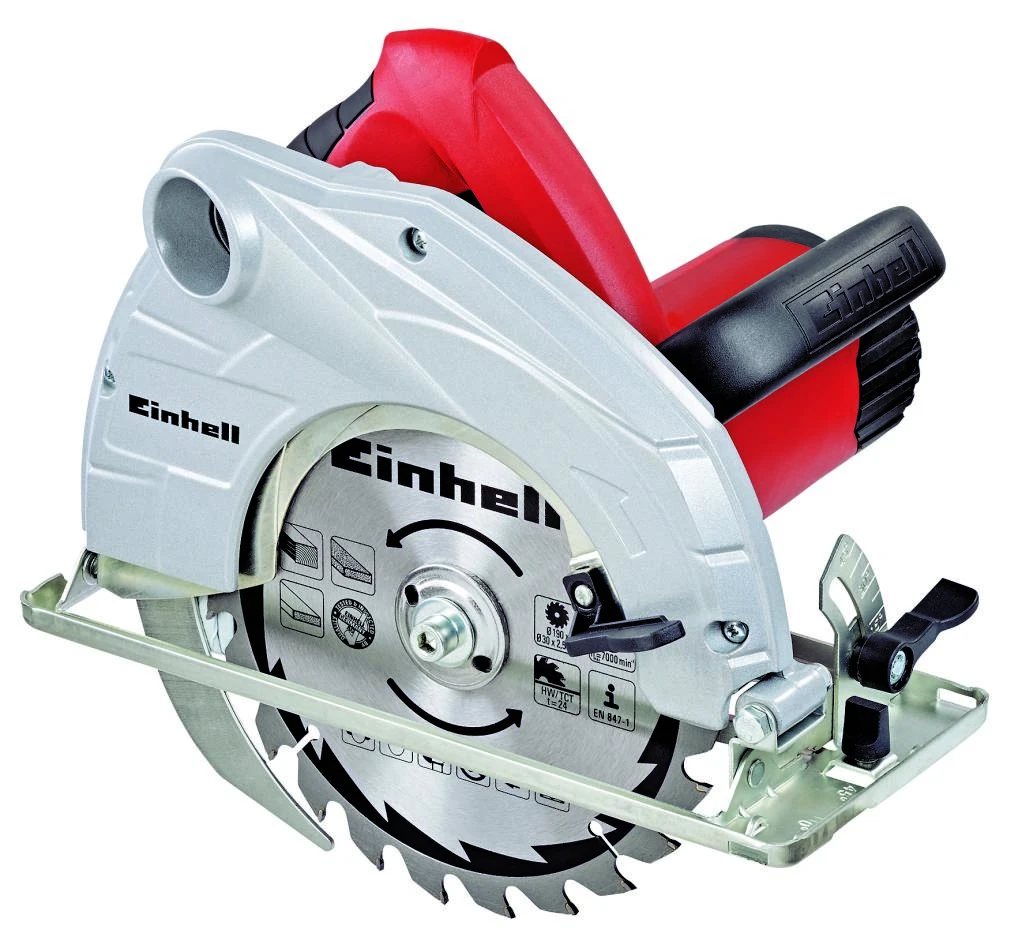 Einhell 4330937 TC-CS 1400 Scie Circulaire à Main 4 Einhell 4330937 TC-CS 1400 Scie Circulaire à Main – Image 2