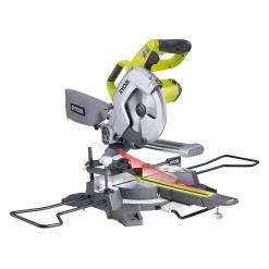 Ryobi Scie à Onglet 5133001197 EMS216L Tronçonneuse 1500 Watts 216 Mm