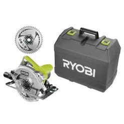Ryobi 5133002927 RCS1600-K2B Scie Circulaire Portative De 1600 Watts En Coffret