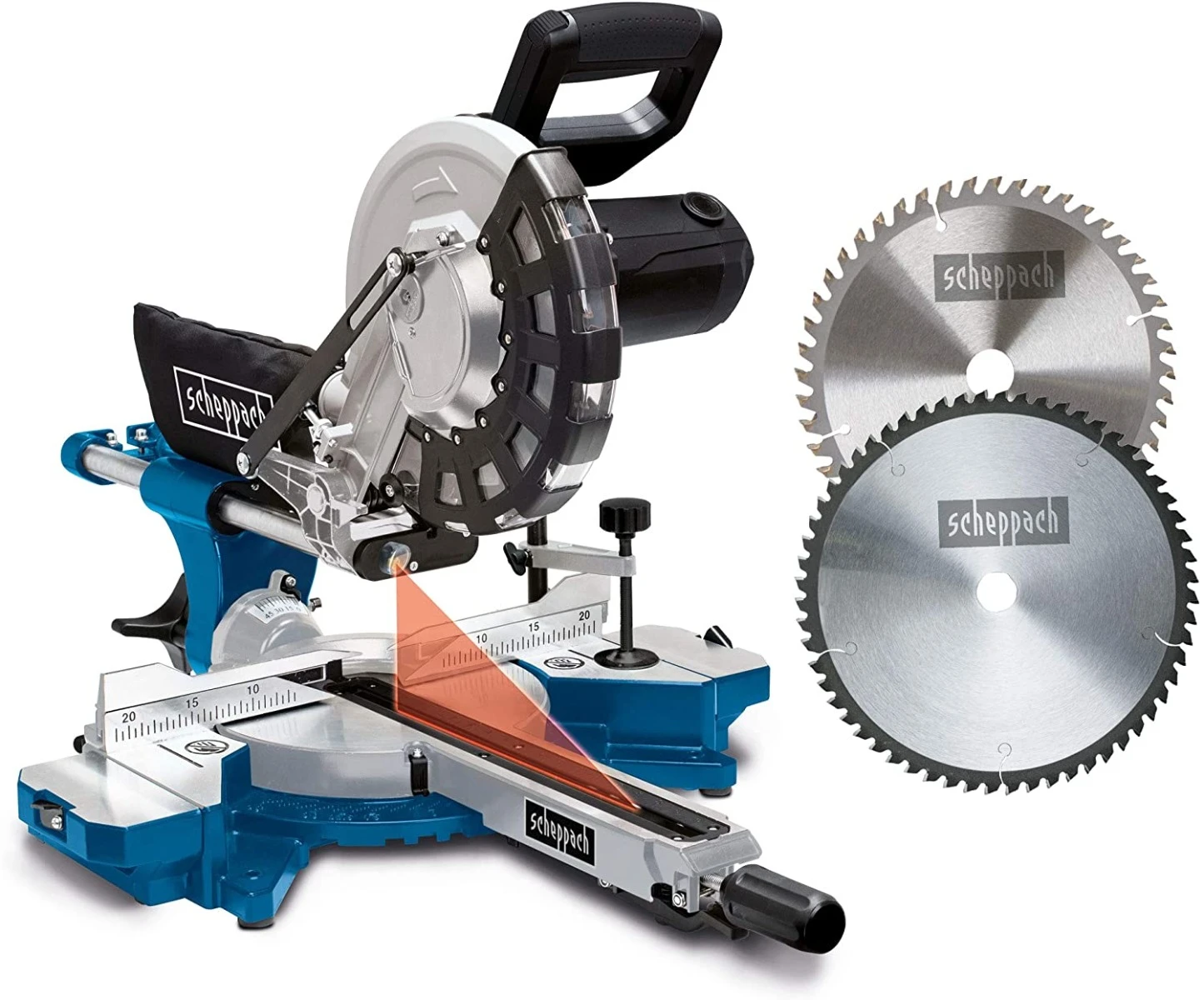Scheppach 5901216901 HM254 Tronçonneuse Et Scie à Onglets 254 Mm 4 Scheppach 5901216901 HM254 Tronçonneuse Et Scie à Onglets 254 Mm – Image 2