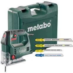 Metabo 690920000 STEB 65 Quick SET 450 Watt Scie Sauteuse + 20 Lames De Scie Sauteuse