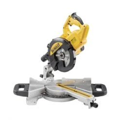 DeWalt DWS774SET XPS Scie à Onglets Radiale 1400 Watt 216 Mm + DE7033 Trépied