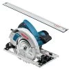Bosch Bleu GKS 85 G SCIE CIRCULAIRE En L-BOXX FSN 1600 Rail De Guidage 060157A902 -Scie Soldes gks 85 g scie circulaire en l boxx fsn 1600 rail de guidage 060157a902