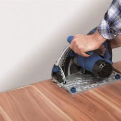 Scheppach Scie Circulaire PL55 Scie Plongeante Circulaire + Rails -Scie Soldes pl55 scie plongeante circulaire rails 2