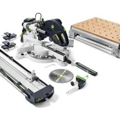 Festool Scie à Onglets Radiale KS 120 REB-Set-MFT KAPEX 576663 -Scie Soldes scie a onglets radiale ks 120 reb set mft kapex 576663 5