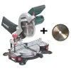 Scie à Onglet Tronçonneuse Laser KS216M + Lame De Scie Supplémentaire Metabo 216x30x40 -Scie Soldes tronconneuse laser ks216m lame de scie supplementaire metabo 216x30x40